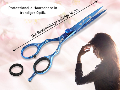Haarschere Friseurschere 16 cm Titan fr die Haarpflege