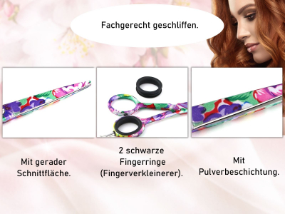 Profi Friseurschere Haarschere Haarschneideschere 6 Zoll fr einen stylischen Haarschnitt