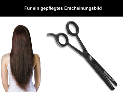 Modellierschere 1-Seitig Haarschere 6 Zoll Rostfreies Edelstahl