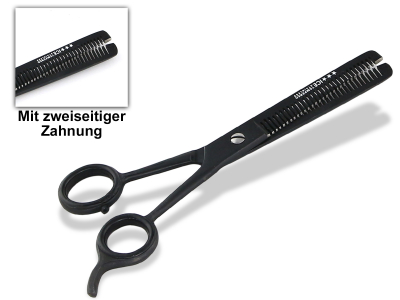 Haarschere Effilierschere Zweiseitig 6 Zoll ICE-Tempered