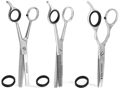 Haarscheren Set Effilierschere Friseurschere Modellierschere ICE-Tempered