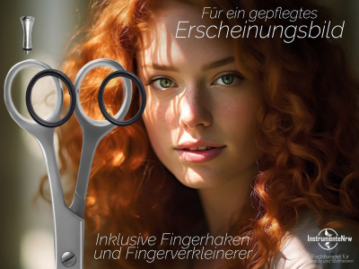 Haarscheren Set 6 Zoll+ Effilierer Solingen ICE-Tempered Stainless Friseurschere