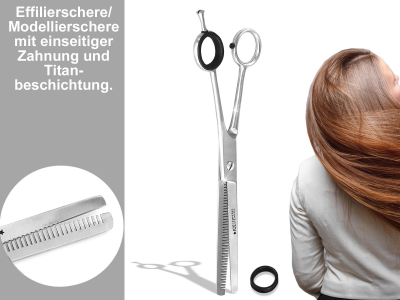 Effilierschere Modelierschere Haarschere Extra Lange Schere Friseurschere 20 cm