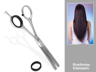 Profi Effilierschere Friseurschere 5,5 Zoll Modellierschere Edelstahl Rostfrei Haarschneideschere mit Scharfer Schneide fr ein perfekten Haarschnitt 13,97 cm