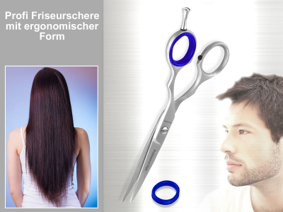 Premium Ergonomische Haarschere Friseurschere Professionell-Line Haarschneideschere Extra Scharf fr einen perfekten Haarschnitt 15,24 cm