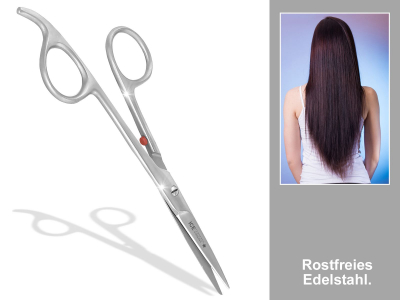 Haarschere Friseurschere Ergo 5,5 Zoll Haarschneideschere mit Scharfem und Pr�zisem Schnitt f�r einen perfekten Haarschnitt Rostfrei Edelstahl