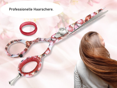 Haarschere Friseurschere 5,5 Zoll Haarschneideschere mit Scharfem Schnitt zum przisen Schneiden und Stylen von Haaren