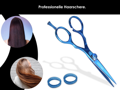 Haarschere Titan Friseurschere Edelstahl Rostfrei 14,6 cm