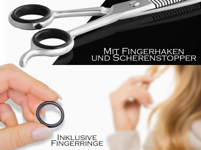 Effilierschere Haarschere zum Ausdnnen der Haare 18 cm