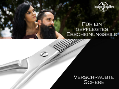 Effilierschere Haarschere zum Ausdnnen der Haare 18 cm