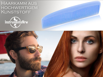 Kamm Haarschneidekamm Mnner und Frauen Haarkamm 12,5 cm Frisierkamm Proffessioneller Taschenkamm - Bruchfest - Zum Haare schneiden - Hair Comb