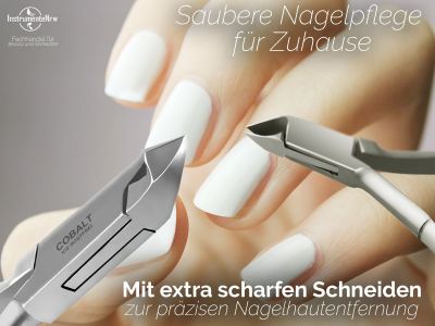 Hauzange Nagelhautzange COBALT Doppelfeder