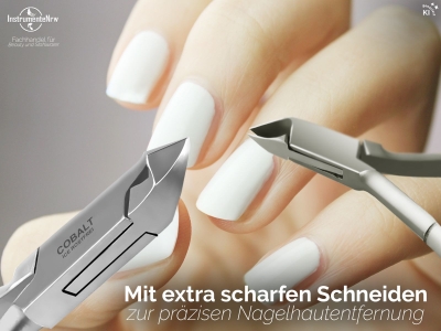 Hauzange Nagelhautzange COBALT Doppelfeder