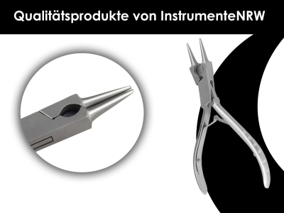 Rundzange mit Knipser 14 cm