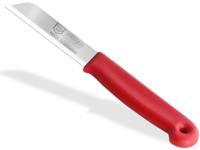Gemsemesser Obstmesser Schlmesser aus Solingen Kchenmesser Rot Splmaschinen geeignet - Kurz