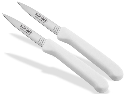 Obstmesser Set Solingen Gemsemesser aus Rostfreiem Edelstahl Wei