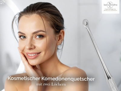 Komedonenquetscher Mitesser Entferner 2 L�cher