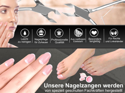 Nagelzange Kopfschneider 14 cm Profiqualitt