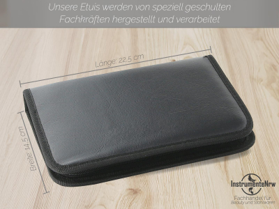 Etui Kunstleder f�r 13 Instrumente / Nagelzangen 30 x 22 cm