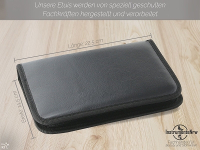 Etui Kunstleder f�r 13 Instrumente / Nagelzangen 30 x 22 cm