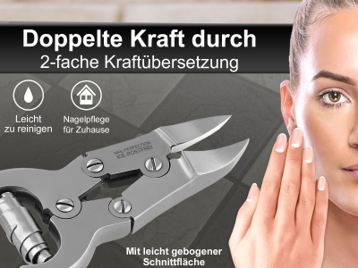 Nagelzange mit doppelter bersetzung 4-Fach geschraubt