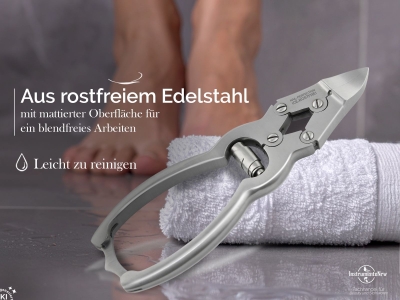 Spezial Kraft-Nagelzange 4-Fach verschraubt mit Kraft�bersetzung