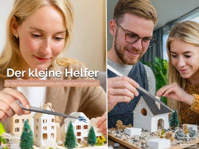 Gerade Pinzette 35cm mit Zahnung Edelstahl Rostfrei