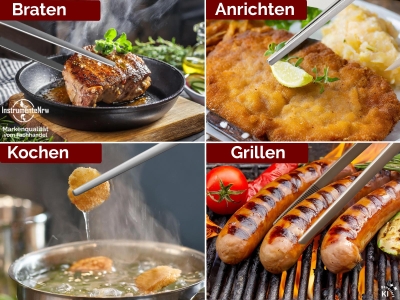 35 cm Grillpinzette K�chenpinzette Kochpinzette gerade