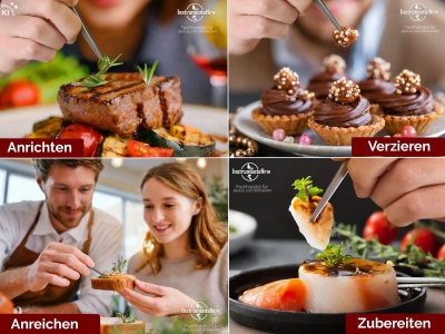 K�chenpinzette Grillpinzette Kochpinzette gerade 10,5 cm
