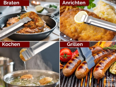 Grillzange Edelstahl Sonderl�nge 50cm
