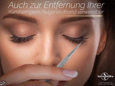 3er Zupfpinzette-Set Augenbrauen Haarzupf-Pinzette Schr�g Gerade Spitz