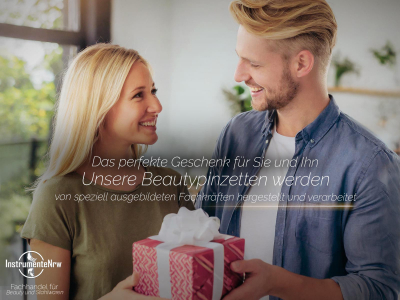 Profi Haar-Zupfpinzette Set Pinzette Gerade und Schr�g aus Edelstahl