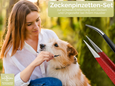 4er Set Haarzupf-Pinzette Zupfpinzette Rot Schwarz Spitz