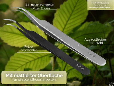 2er Set Zecken-Pinzette zur Zeckenentfernung