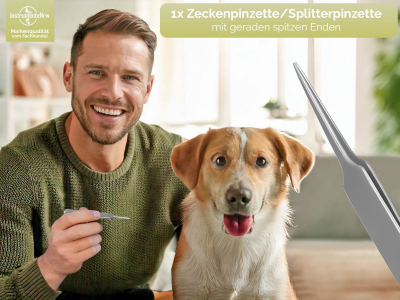 Feines Zeckenzangen Set Zeckenentferner Set