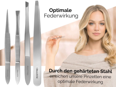 Augenbrauen Pinzette Set Zupfpinzette Set Schrg Spitz Gerade