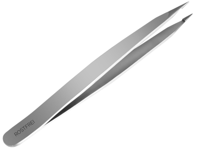 Zeckenzange Splitterpinzette Spitz Fremdkrper Pinzette Zeckenpinzette Solingen 9 cm