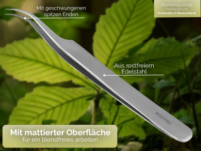 Premium Zeckenpinzette Zeckenzange Edelstahl Zecken Pinzette Hunde Katzen Tiere rostfreier Qualit�tsstahl Silber + Etui