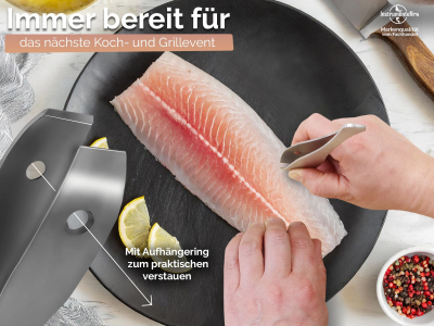 Fischgr�ten Entferner Set Fischgr�tenzange 2 Fischpinzetten