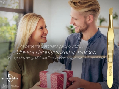 Haarzupfpinzette Pinzette Solingen Zupfpinzette Schr�g aus Rostfreiem Edelstahl Augenbrauenpinzette f�r die Gesichtspflege zum Zupfen f�r Damen und Herren