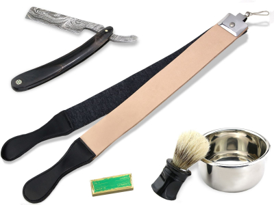 Set-Rasiermesser-Damast-herren