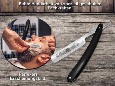 Rasiermesser aus SOLINGEN Extra Scharf  Germany 5/8 Zoll Hohlschliff zur optimalen Bartpflege f�r eine gr�ndliche Nassrasur