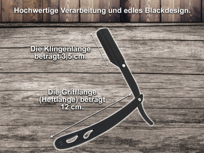Rasierer Rasiermesser Wechselklinge Set mit 50 Rasiermesserklingen