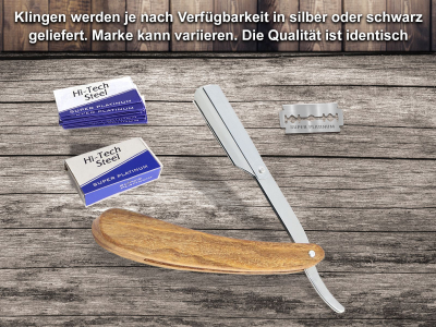 Rasierer Wechselklingenmesser Rasiermesser 10 mit Rasierklingen