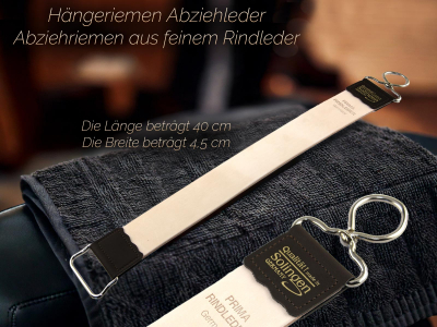 Solingen Rasiermesser-Set Rasiermesser Lederiemen Abziehleder und Paste  Germany Profi Rasier-Set f�r Herren zur perfekten Bartpflege M�nner Geschenk Set f�r Geburtstag Ostern Weihnachten