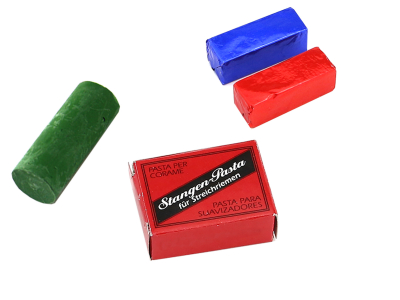 3-Teiliges Schleifpasten Set für Rasiermesser Pflegepaste aus Solingen