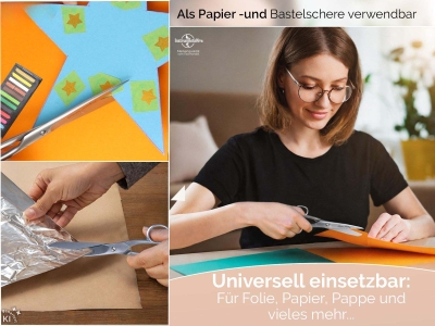 K�chenschere Haushaltsschere aus Solingen Universal-Schere aus Edelstahl 15,4 cm