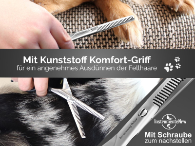 Fellschere Effilierschere PET GROOMING DELUXE