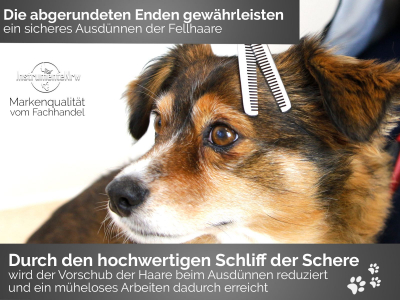 Fellschere Effilierschere PET GROOMING DELUXE