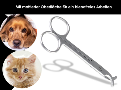 Krallenschere EDELSTAHL Kleintiere Hunde Katze Nager